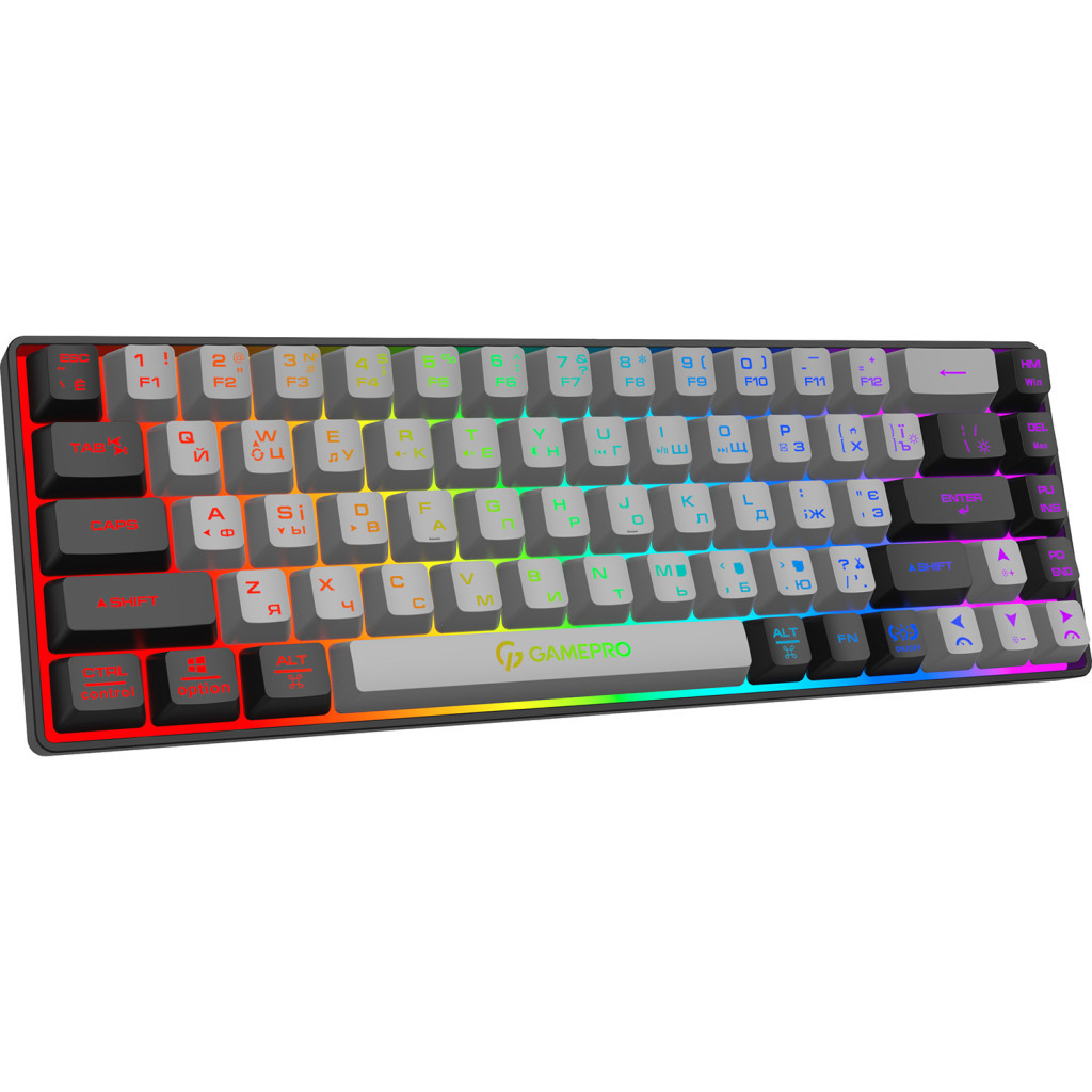Клавіатура GamePro GK935 Wireless LED Black - зображення 2