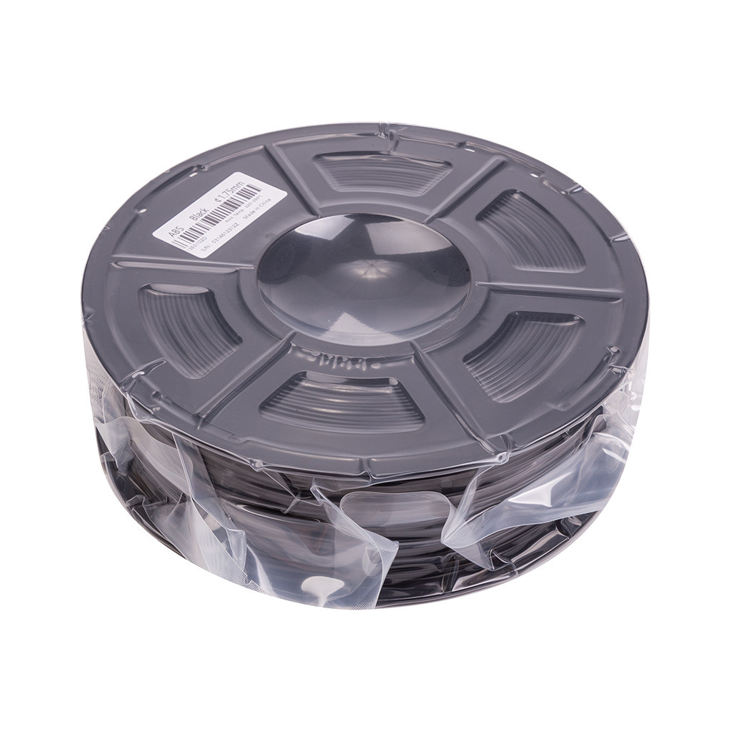 Пластик для 3D-принтера PowerPlant ABS, 1.75 мм, 1kg, black (PT812851) - зображення 1