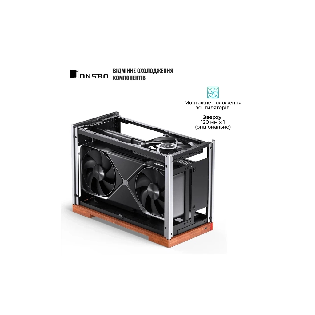 Корпус для ПК JONSBO T9 Silver - зображення 4