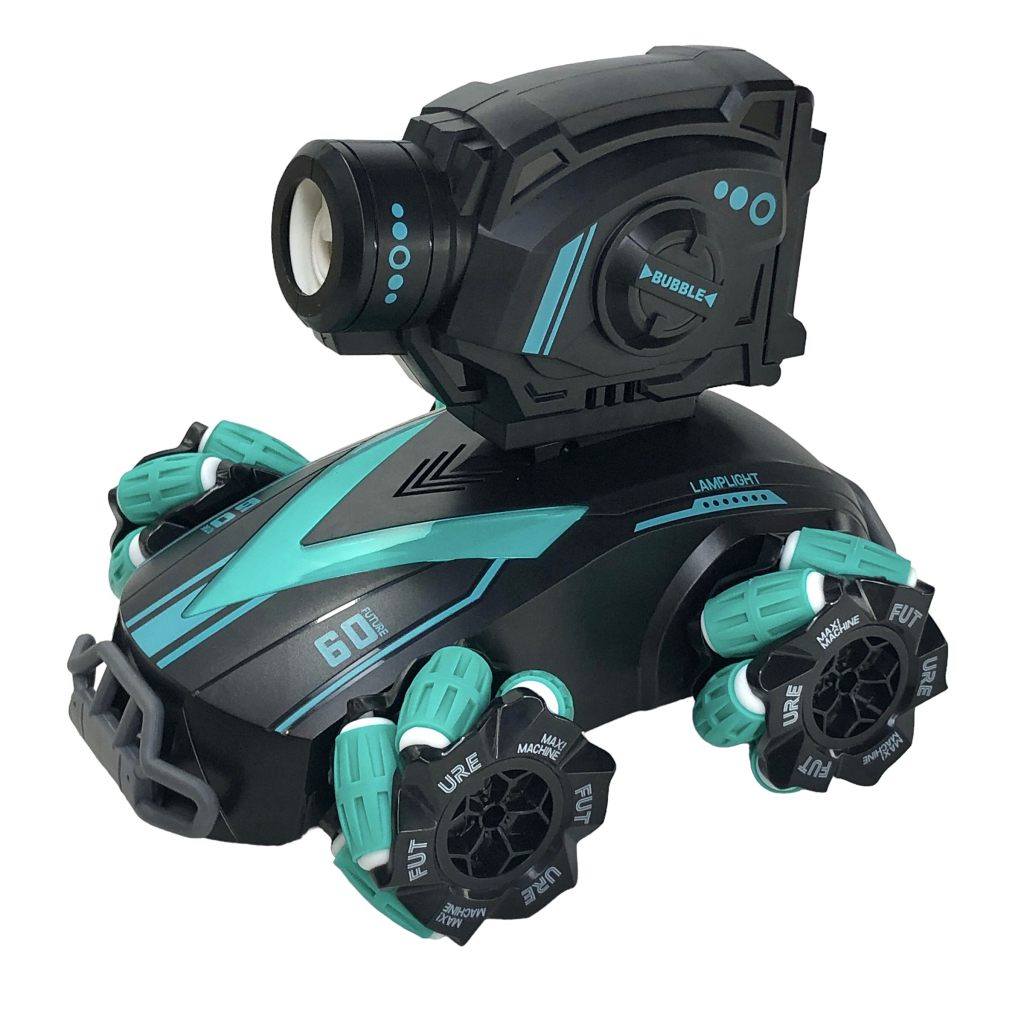 Радіокерована іграшка UFT Дрифтова машинка Танк-всюдихід на радіокеруванні Стріляє мильними бульбашками з підсвічуванням (UFTGC4) - зображення 2