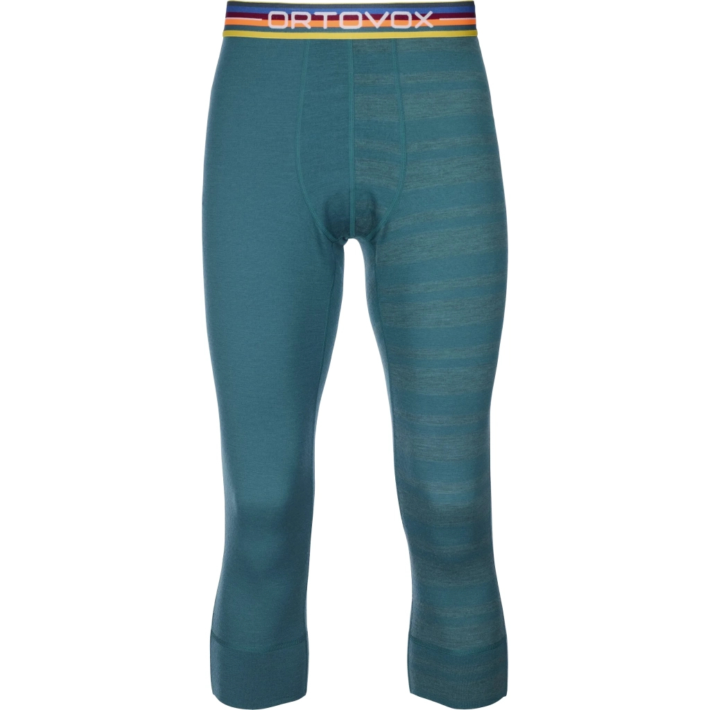 Термоштани Ortovox 185 Rock'n'Wool Short Pants Mns pacific green - M - бірюзовий (025.001.0164) - зображення 1