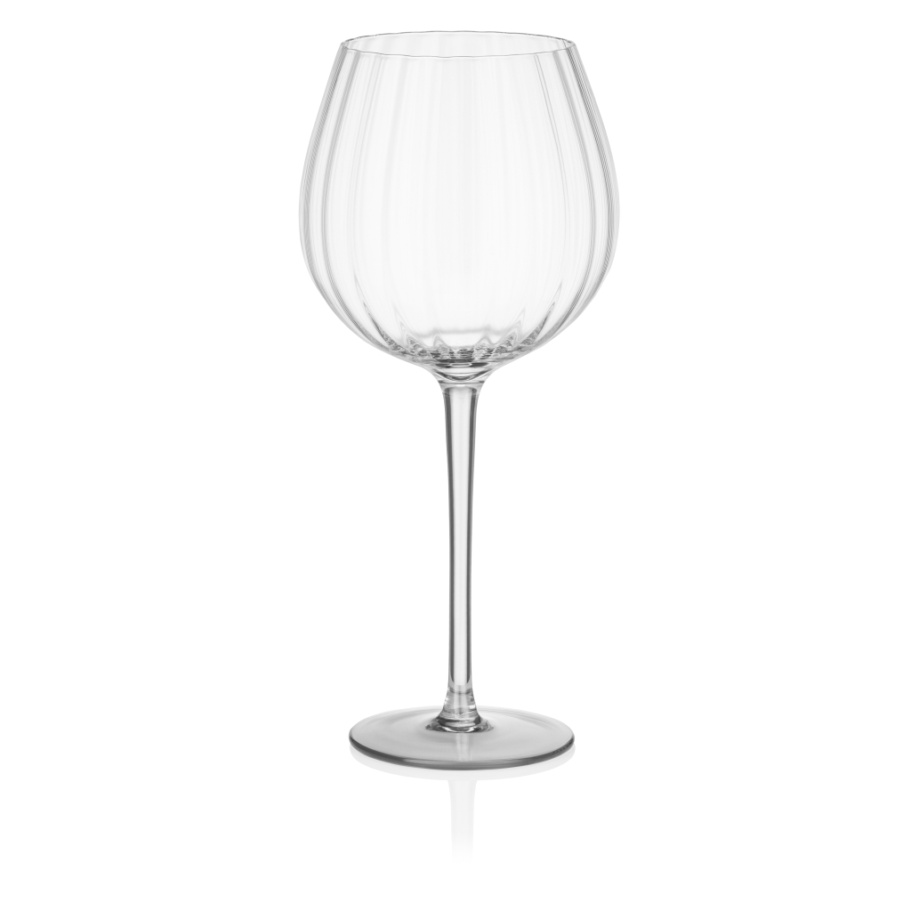 Набір келихів Ardesto Black Mars Orion 550мл, 2шт, скло, прозоро-сірий (AR2655TG) - зображення 3