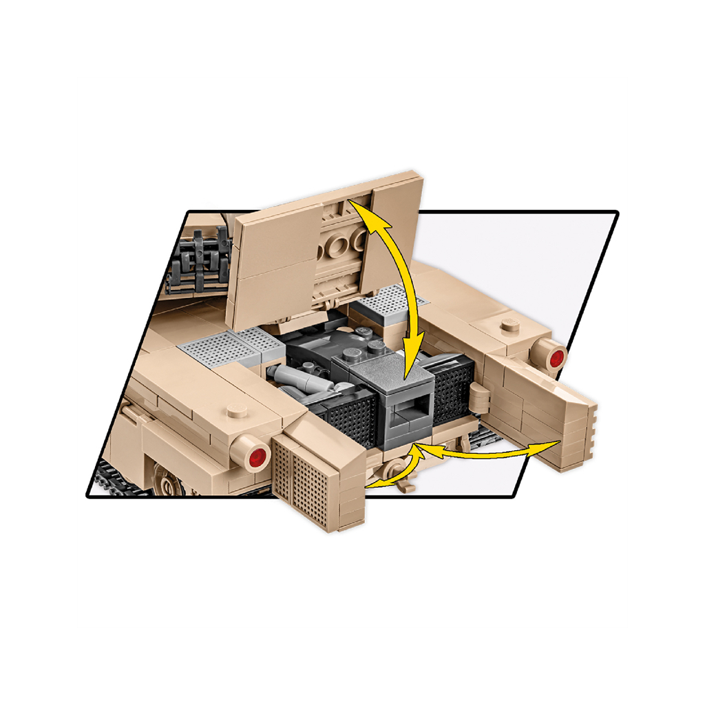Конструктор Cobi Танк M1A2 Абрамс, 975 деталей (COBI-2622) - зображення 7