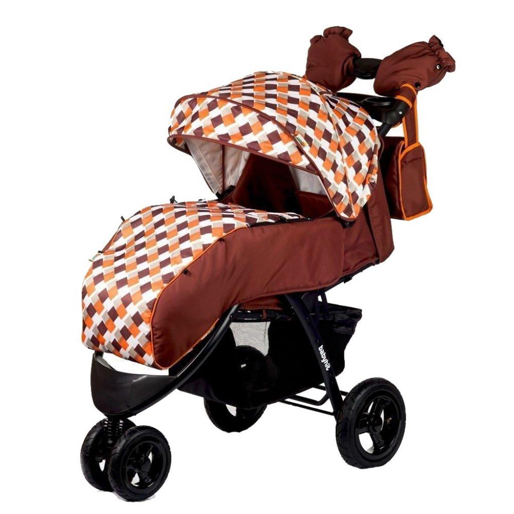 Коляска BabyHit Voyage Air Brown orange (22 724) - зображення 2