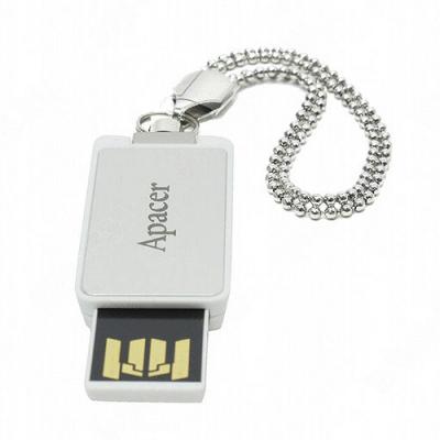 USB флеш накопичувач Apacer 8GB AH129 Silver RP USB 2.0 (AP8GAH129S-1) - зображення 2
