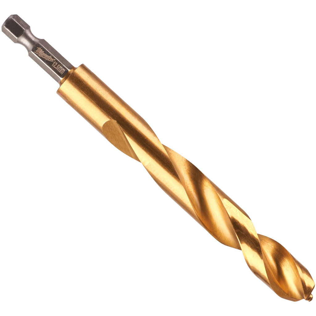 Свердло Milwaukee по металу RedHEX HSS-G TiN, 12,5мм (48894728) - зображення 1