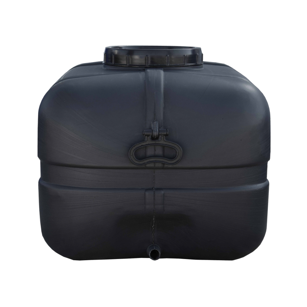 Ємність для води Пласт Бак квадратна не харчова 100 л прямокутна чорна видувна (5704) - зображення 3