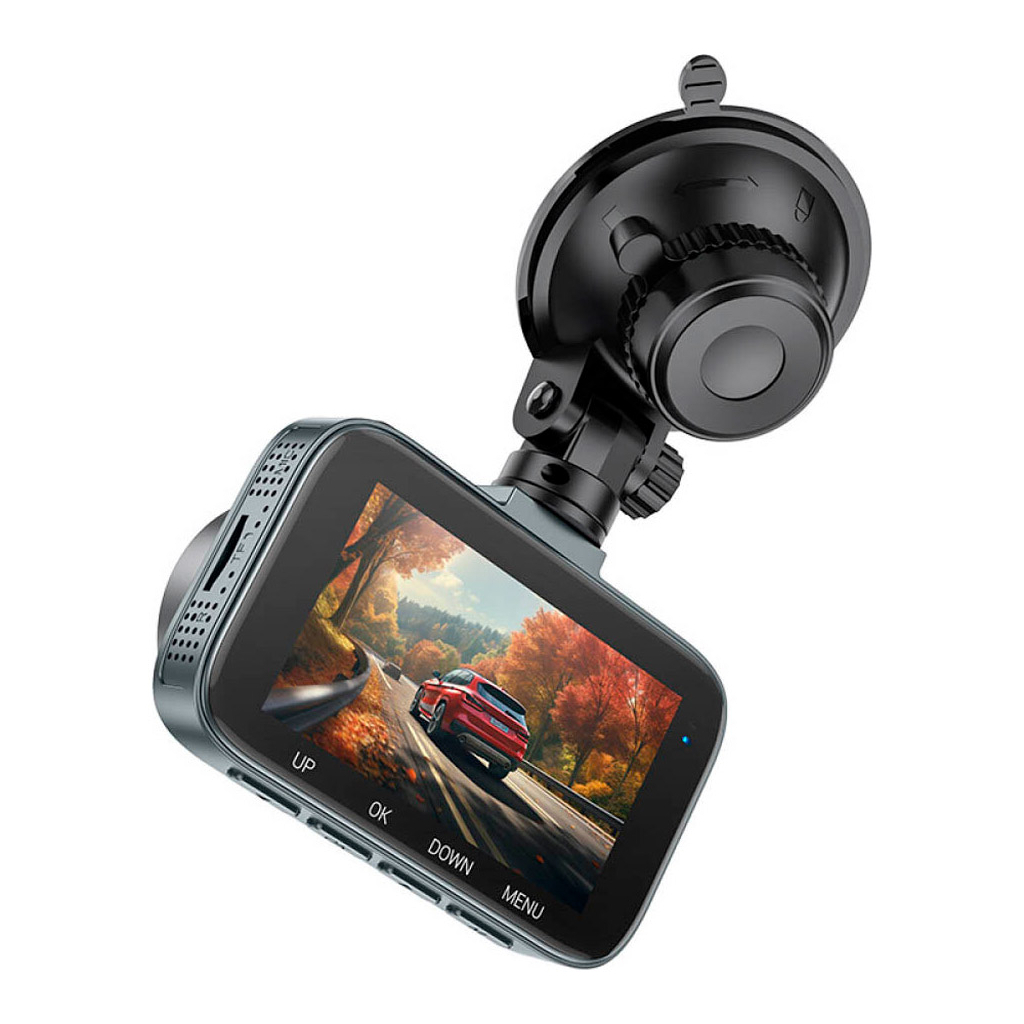 Відеореєстратор HOCO DV5 Driving recorder with 3-inch display (6942007619738) - зображення 5