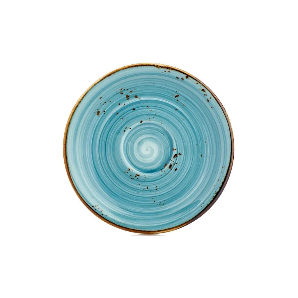 Блюдце By Bone Harmony Infinity 15,5 см під чашки 220 і 280 мл (HA-IN-ZT-01-CT) - зображення 1