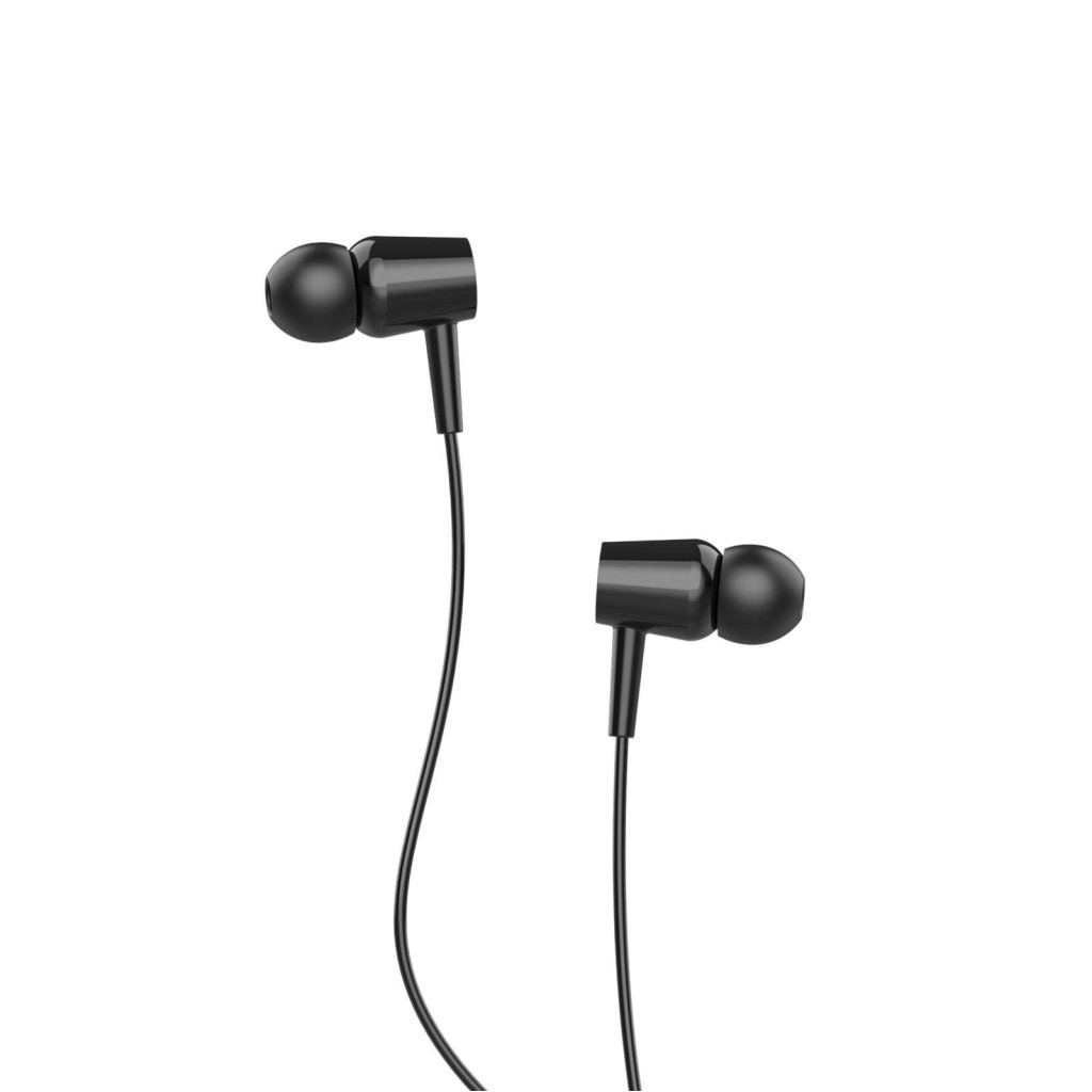 Навушники Denmen HF DR02 3.5mm 1.2 м Black (DE-DR02-BK) - зображення 2