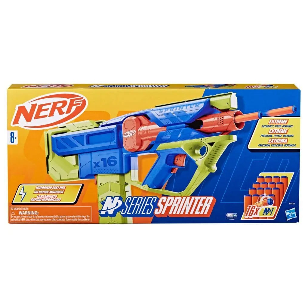 Іграшкова зброя Hasbro Бластер Nerf N Series Sprinter (F8625) - изображение 2