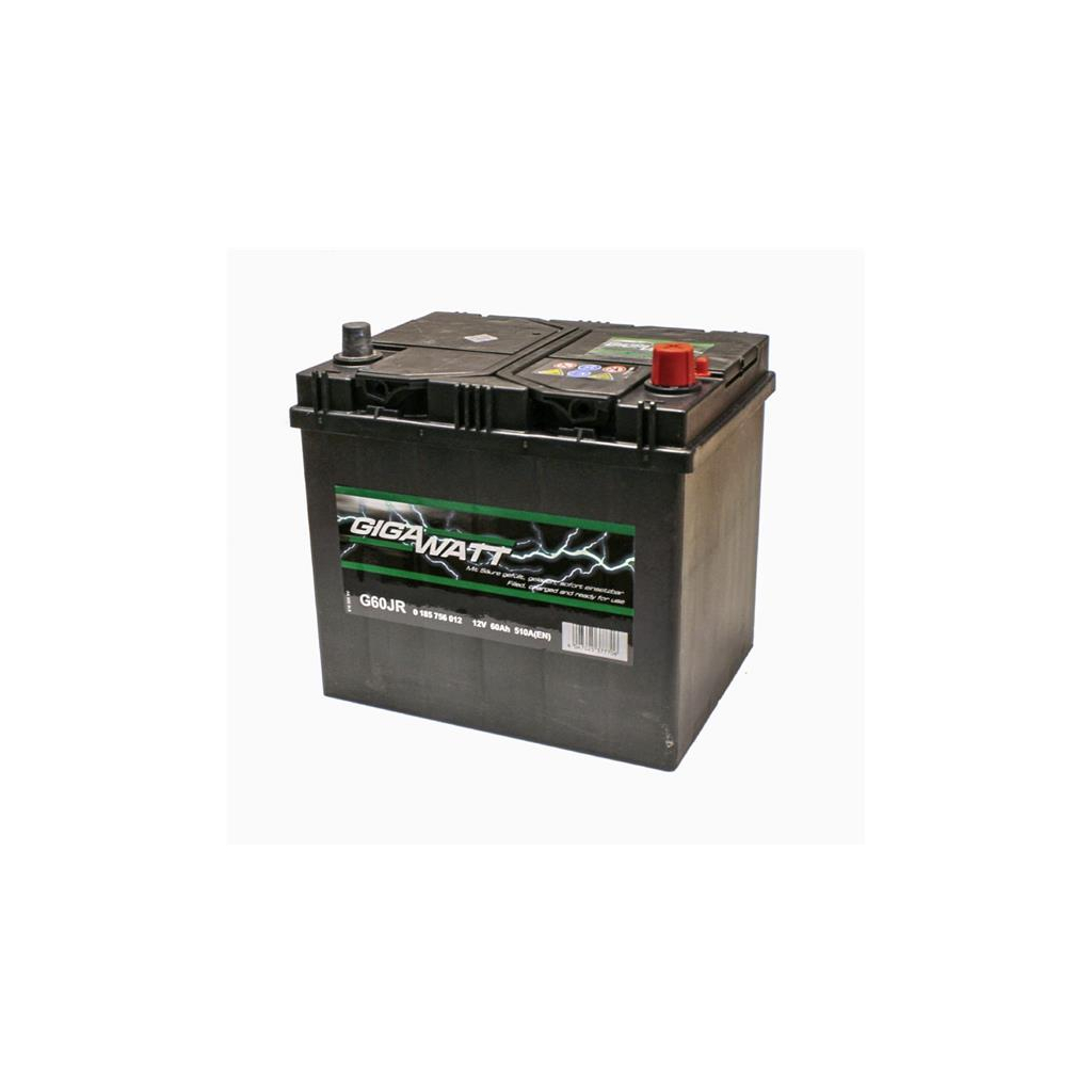 Акумулятор автомобільний GigaWatt 60А (0185756012) - зображення 2