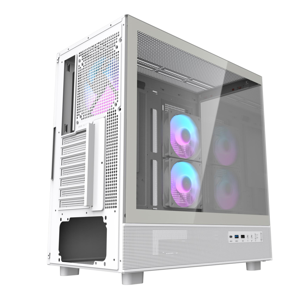 Корпус для ПК DARKFLASH DPX90 WHITE - зображення 7