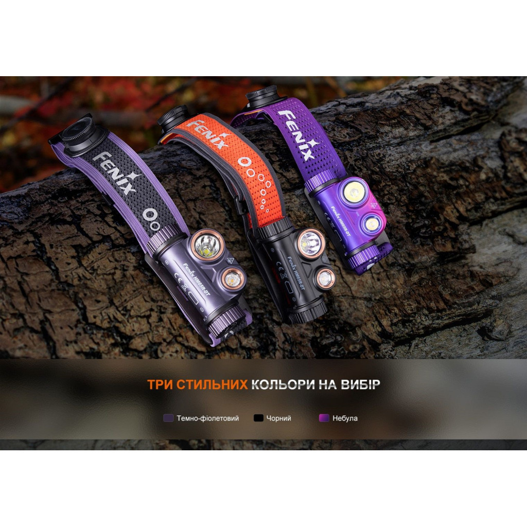 Ліхтар Fenix HM65R-DT Lilac (HM65RDTNEB) - зображення 11