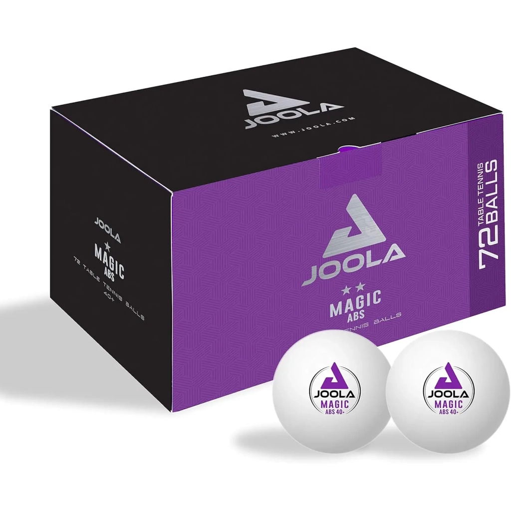 М'ячик для настільного теніса Joola Magic ABS 40+ White 72 шт (44216) (930813) - зображення 2