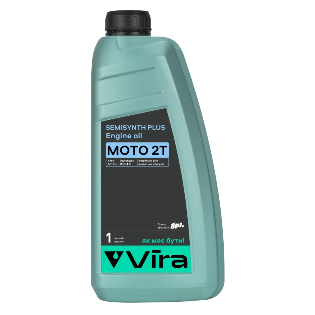 Моторна олива VIRA Moto 2T TC 1 л (VI0371) - зображення 1