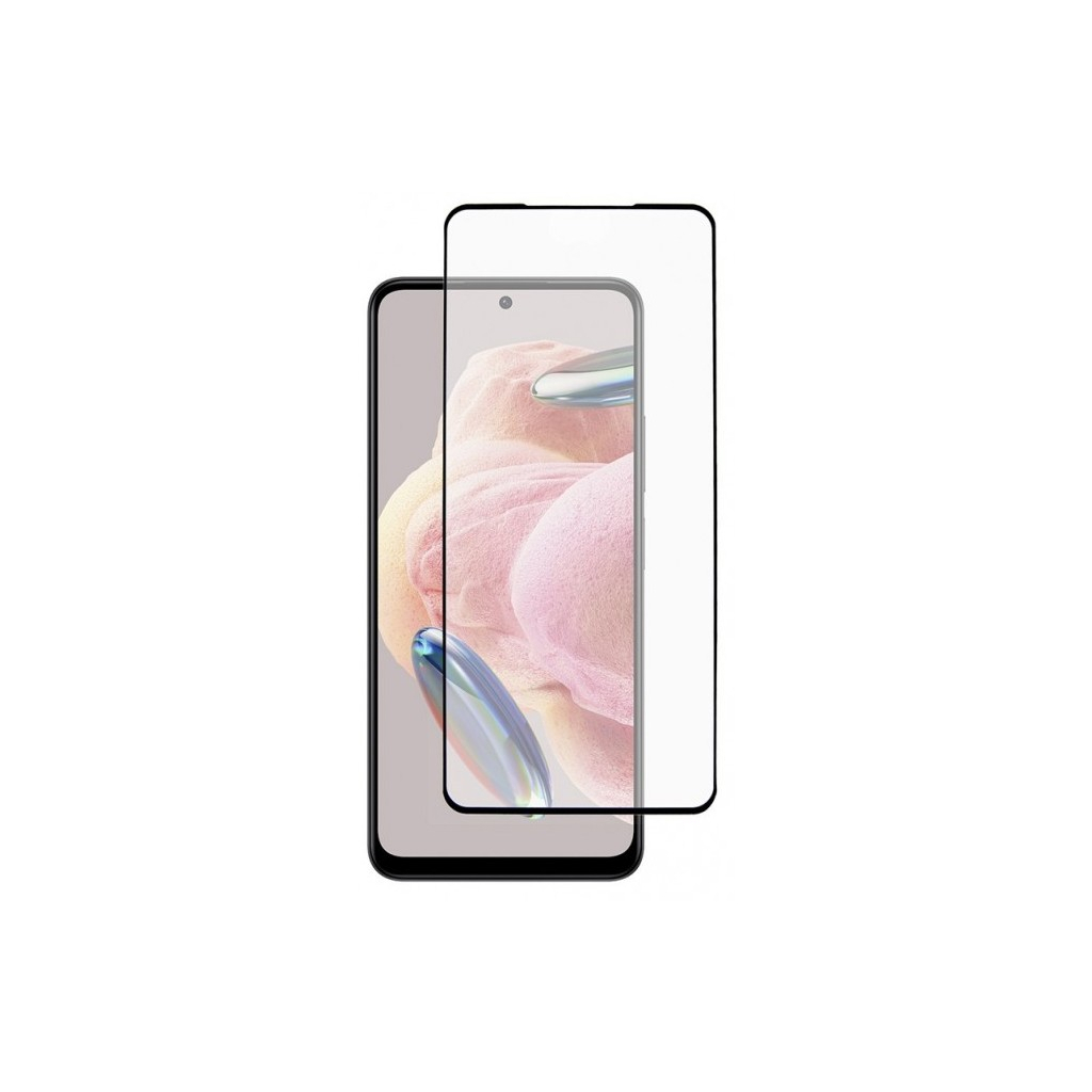 Скло захисне Dengos Full Glue Xiaomi Redmi Note 12 4G (black) (TGFG-274) - зображення 2