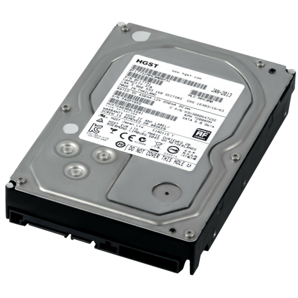 Жорсткий диск 3.5" 2TB WDC Hitachi HGST (# HUA723020ALA640 #) - изображение 2