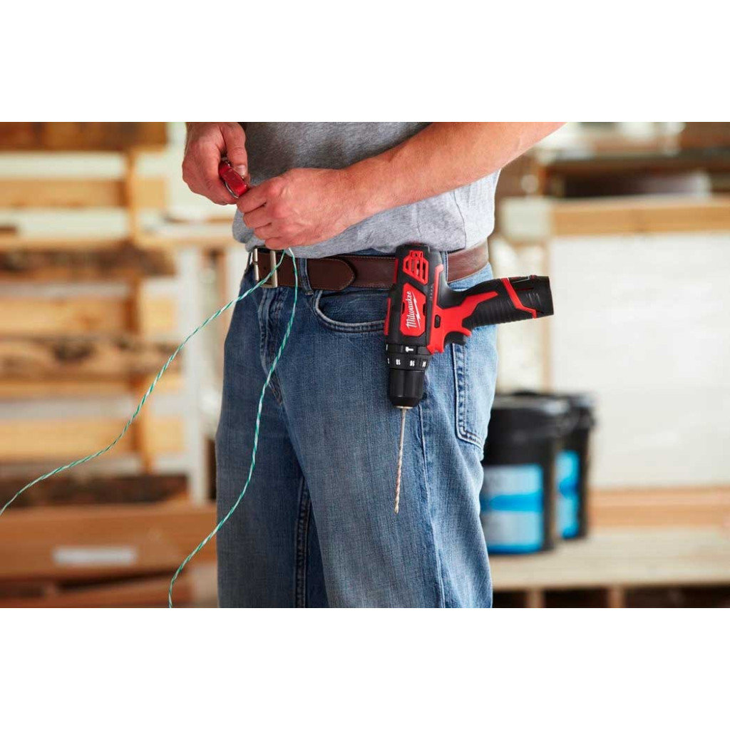 Шуруповерт Milwaukee M12 BPD-202C, 2x2Ah, кейс (4933441940) - зображення 12