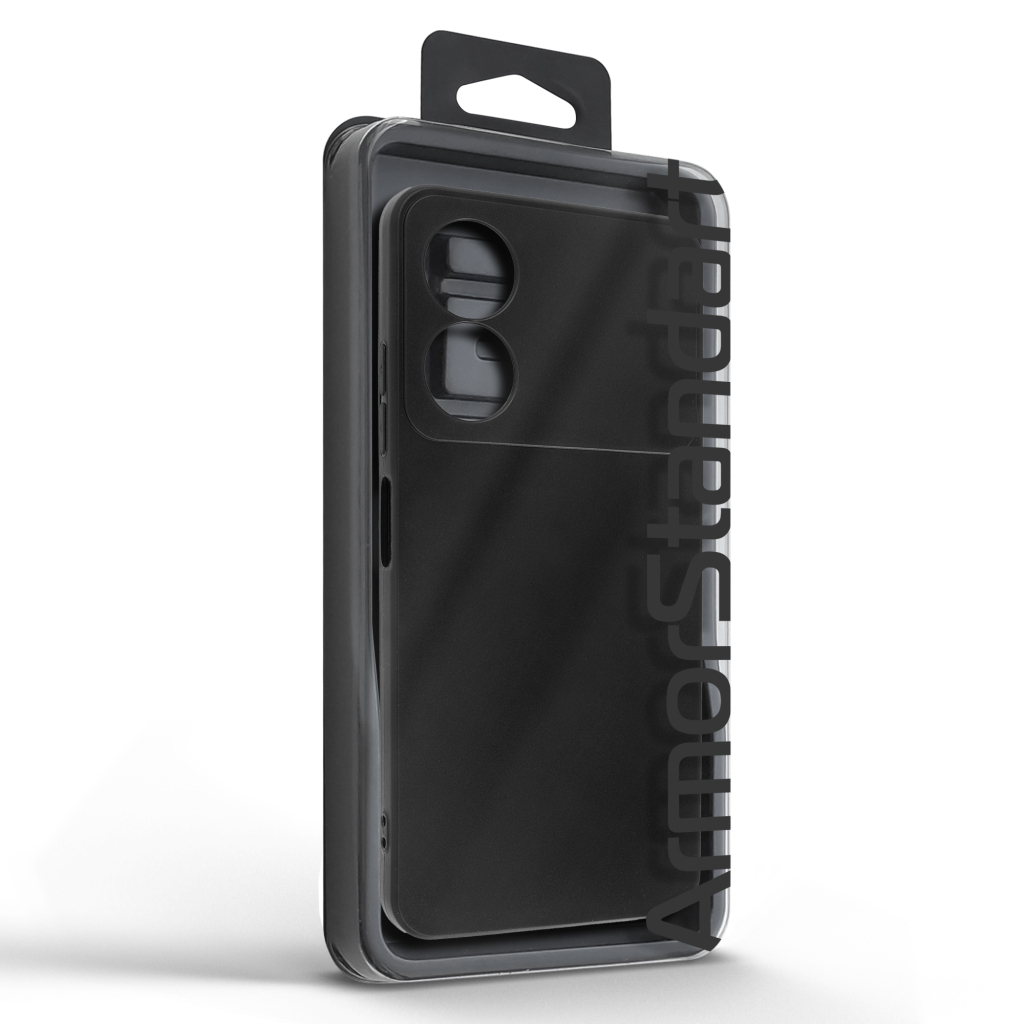 Чохол до мобільного телефона Armorstandart Matte Slim Fit ZTE Blade A34 Camera cover Black (ARM78939) - зображення 5