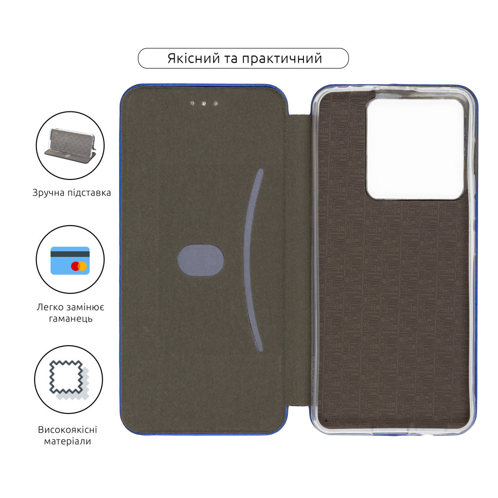 Чохол до мобільного телефона Armorstandart G-Case Xiaomi Redmi Note 13 Pro 5G Blue (ARM71846) - зображення 3