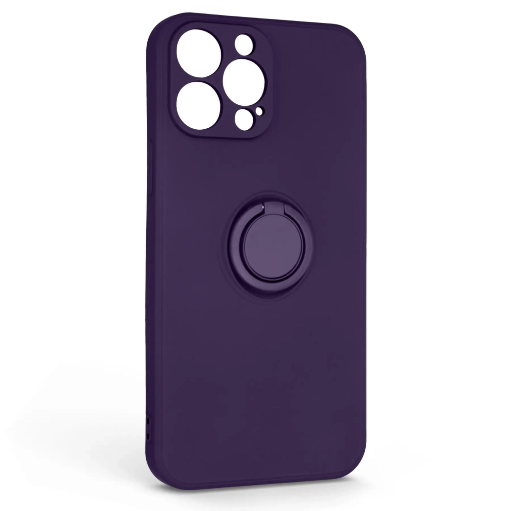 Чохол до мобільного телефона Armorstandart Icon Ring Apple iPhone 13 Pro Max Dark Purple (ARM68679) - зображення 1