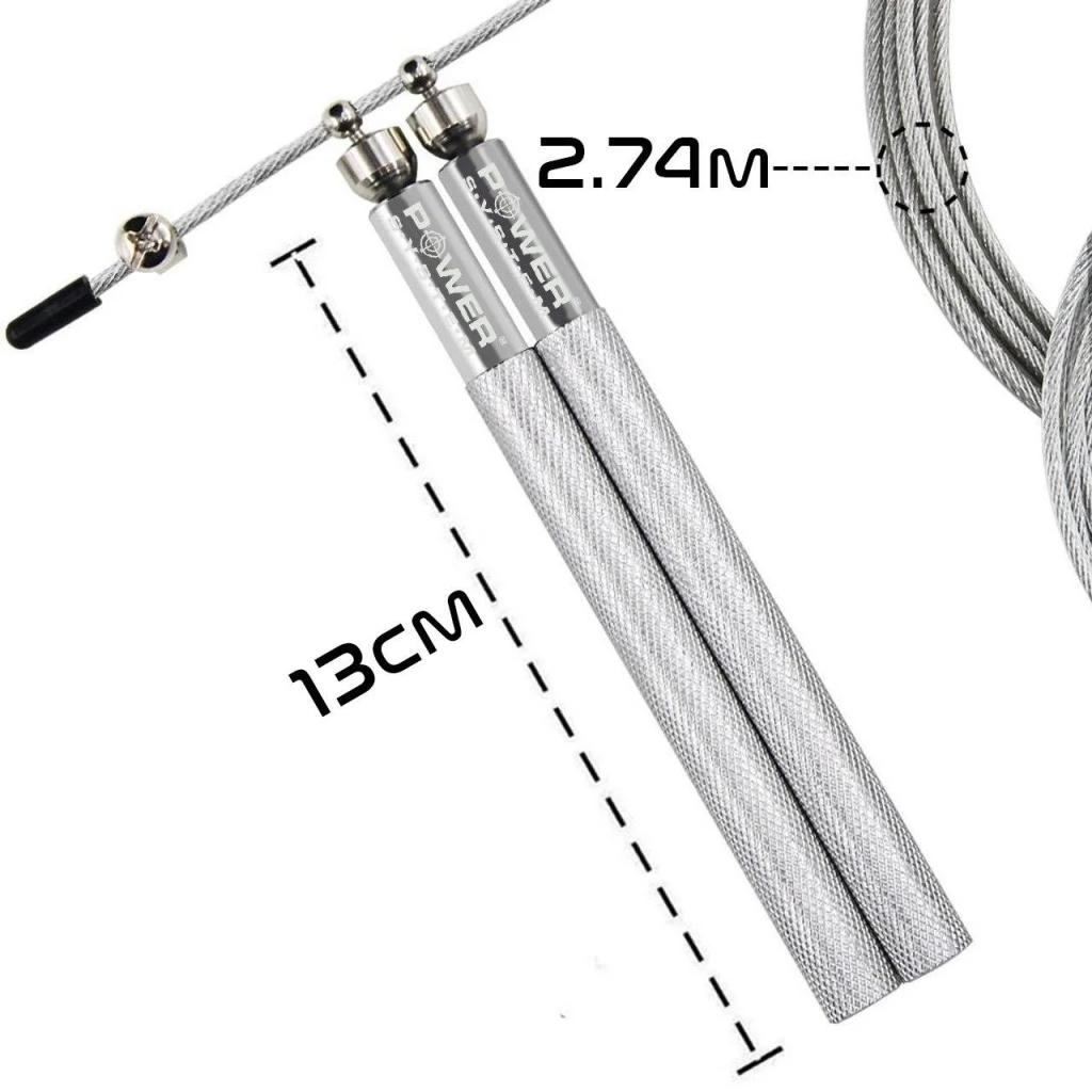 Скакалка Power System Rope PS-4064 Silver (PS_4064_Silver) - изображение 3