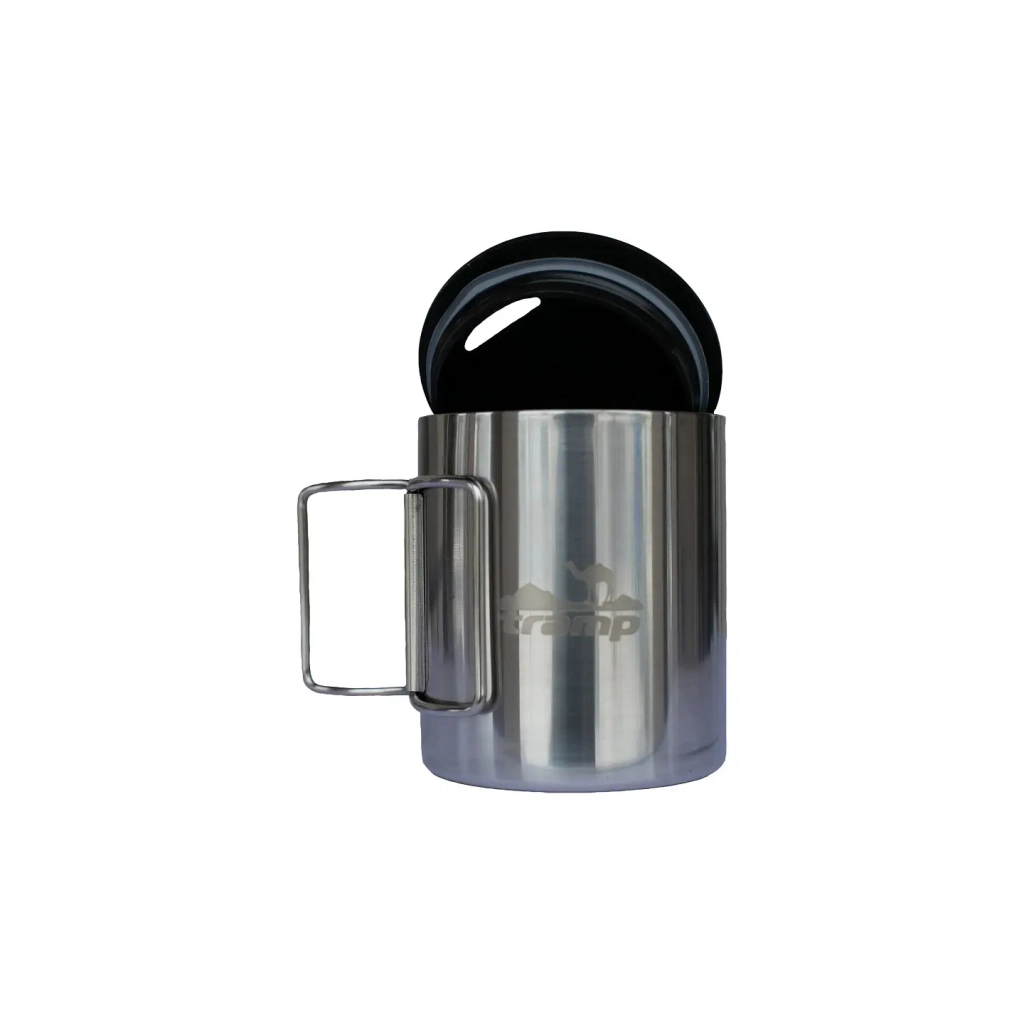 Чашка туристична Tramp 400 мл Steel (UTRC-137-metal) - зображення 3