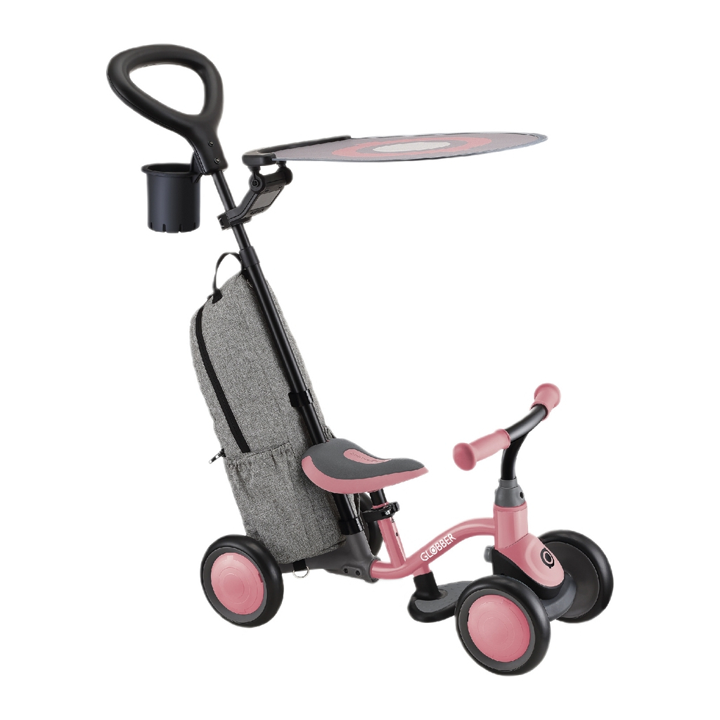 Біговел Globber Globber Learning bike Deluxe 3 в 1 пастельно-рожевий (639-211) - зображення 2