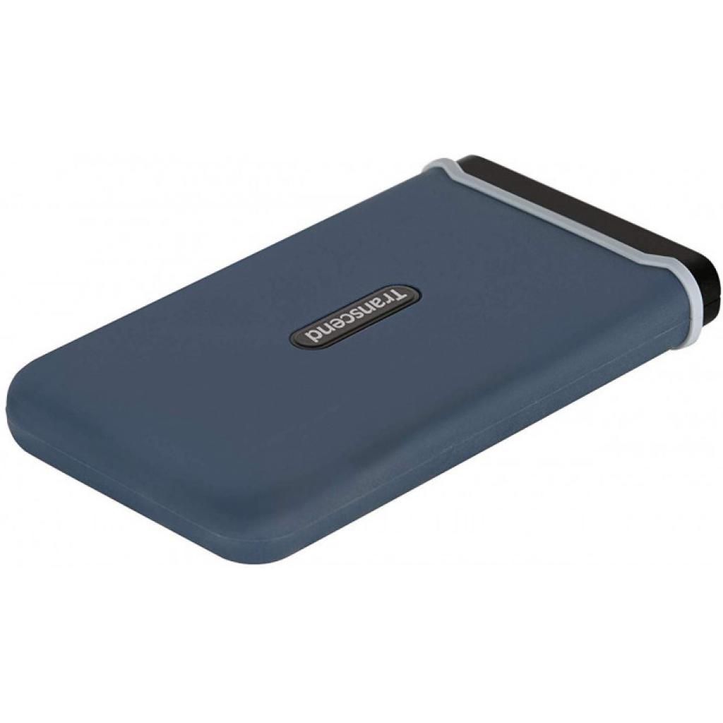 Накопичувач SSD USB 3.1 500GB Transcend (TS500GESD370C) - зображення 2