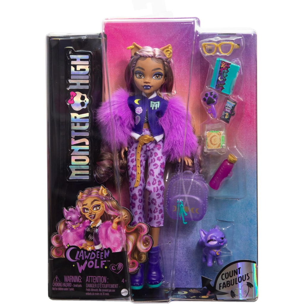 Лялька Monster High Клодін Монстро-класика – нове покоління (HRP65) - зображення 6