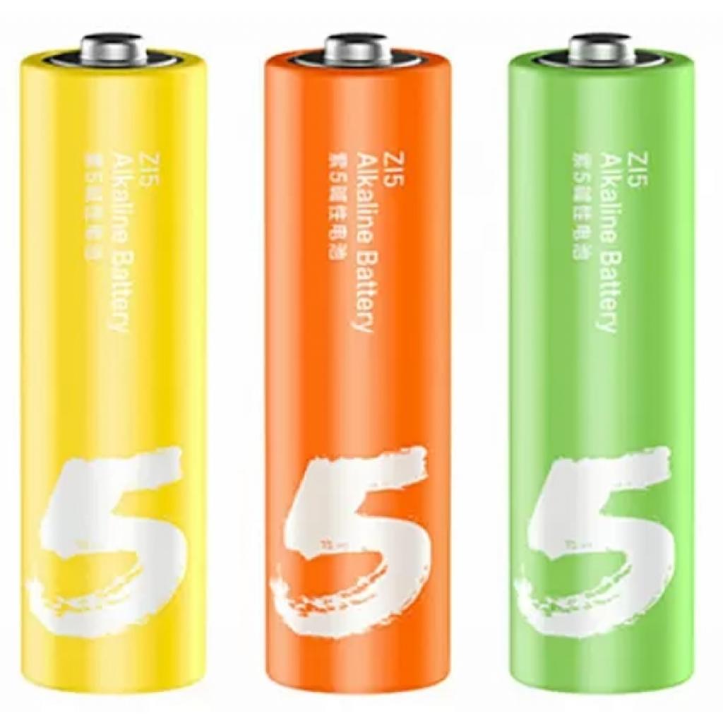 Батарейка ZMI AA ZI5 * 12 + AAA ZI7 * 12 Rainbow batteries set (Ф16358) - зображення 3