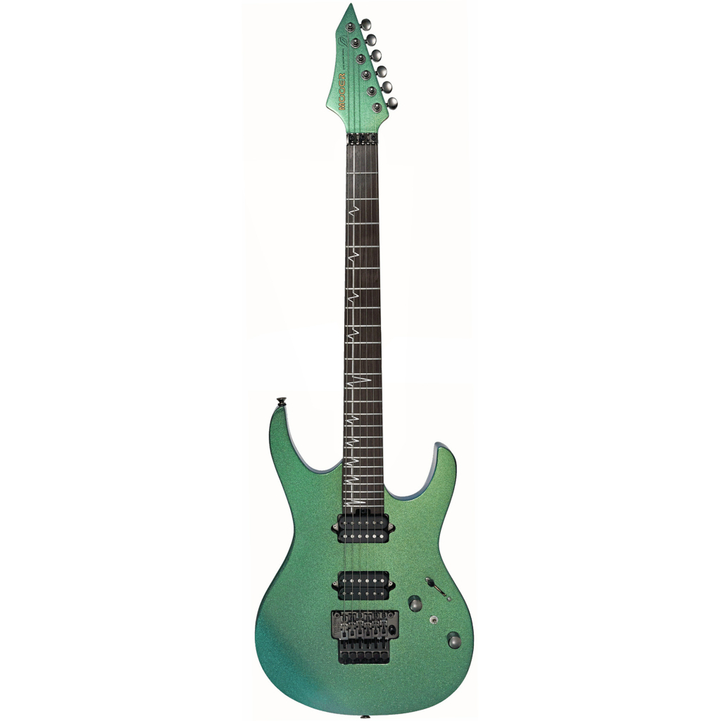 Електрогітара Mooer MMT100 FR Aurora Green - зображення 1