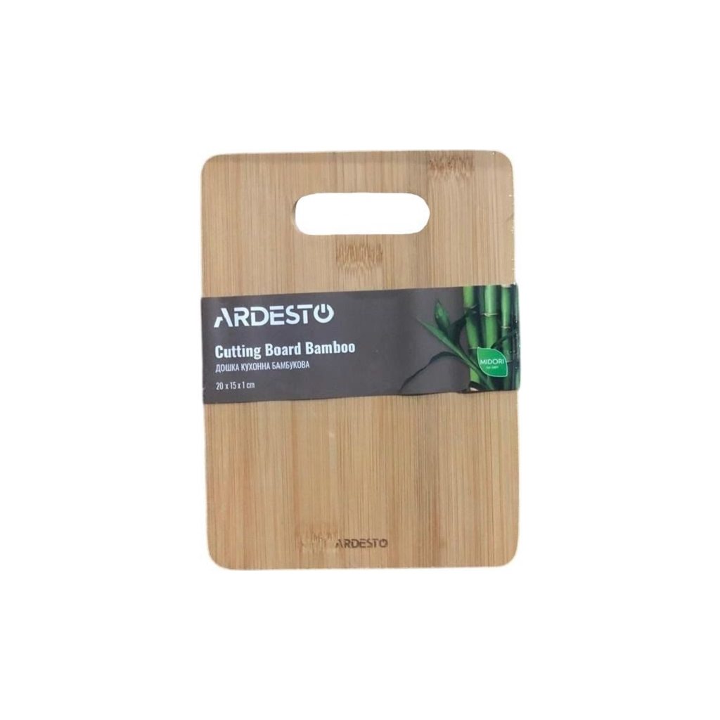 Дошка для нарізання Ardesto Midori 20 х 15 х 1 см, бамбук (AR1420BA) - зображення 1