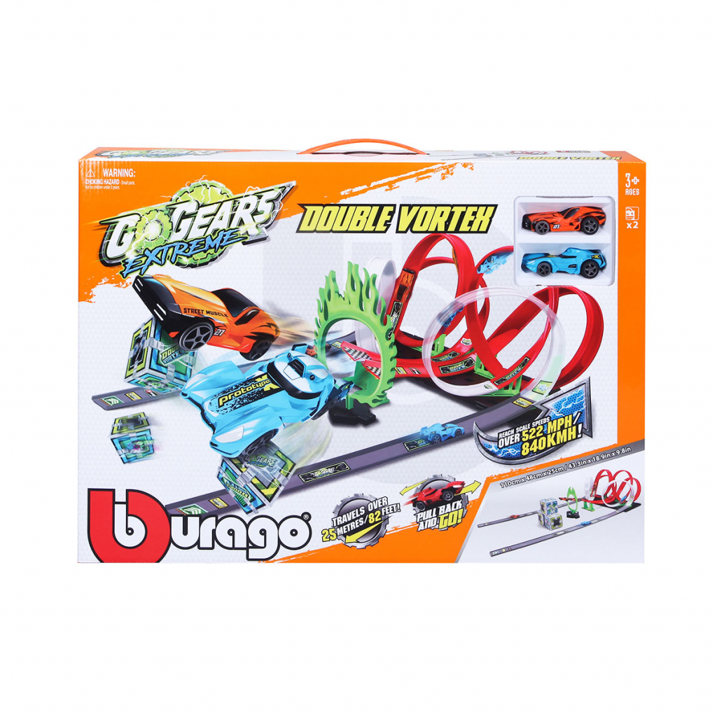 Автотрек Bburago GoGears Extreme Подвійний вихор (18-30532) - зображення 3