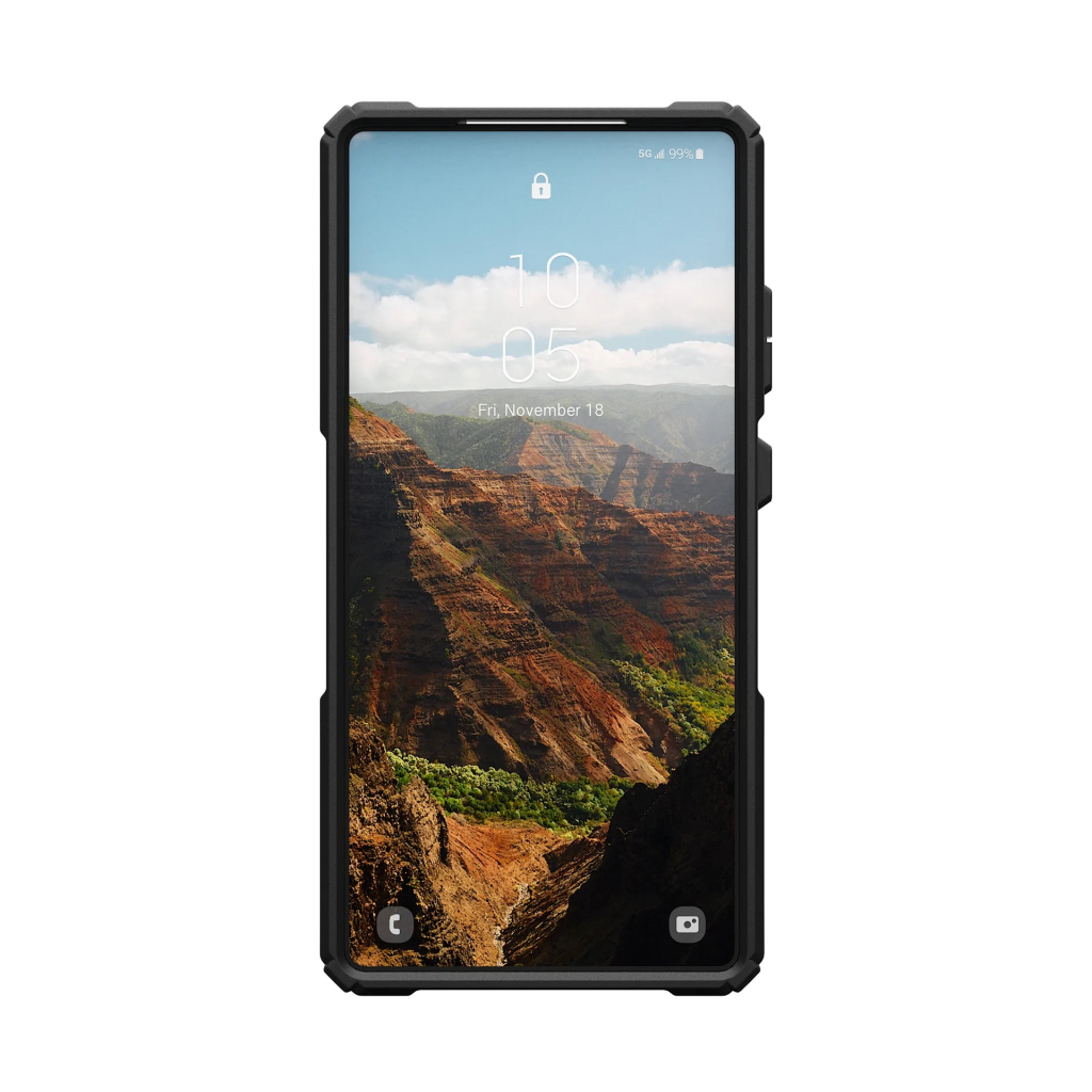 Чохол до мобільного телефона UAG Samsung Galaxy S25 Ultra Plasma XTE with Magnet Black/Orange (214467114097) - зображення 6