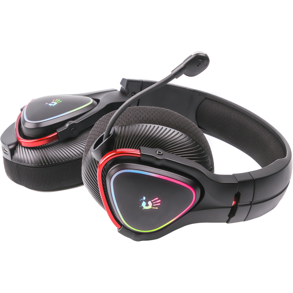 Навушники A4Tech Bloody MR710 Black - зображення 4