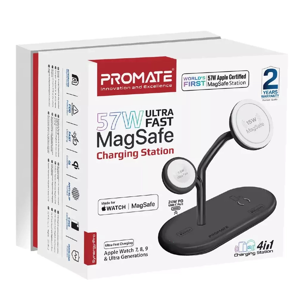 Зарядний пристрій Promate synergy-pro.black - зображення 2