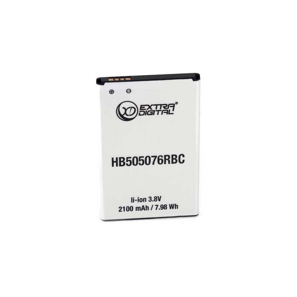 Акумуляторна батарея Extradigital Huawei HB505076RBC 2100 mAh (BMH6435) - зображення 1