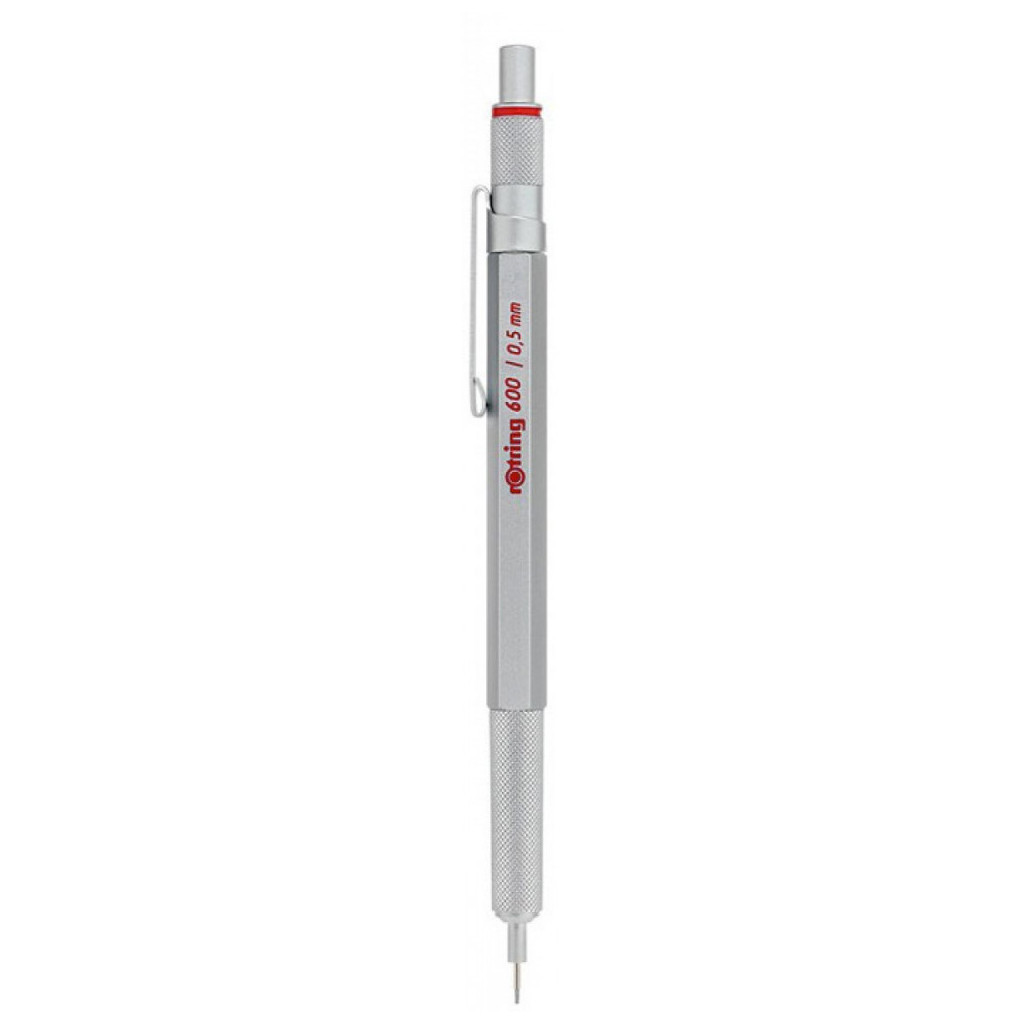 Олівець механічний Rotring Drawing ROTRING 600 Silver PCL 0,5 (R1904445) - зображення 1