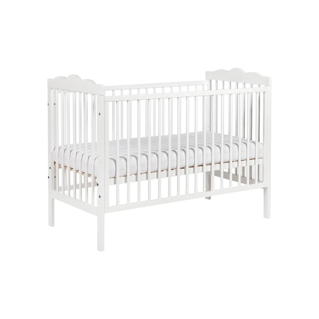 Ліжечко Klups Oliver 120 х 60 см Біле (OLIVER3) - зображення 1