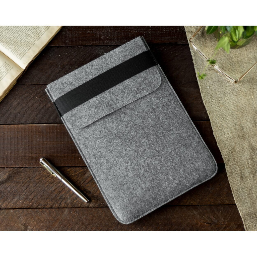 Чохол до ноутбука Gmakin 14 Macbook Pro, vertical, Light Gray (GM16-14) - изображение 5