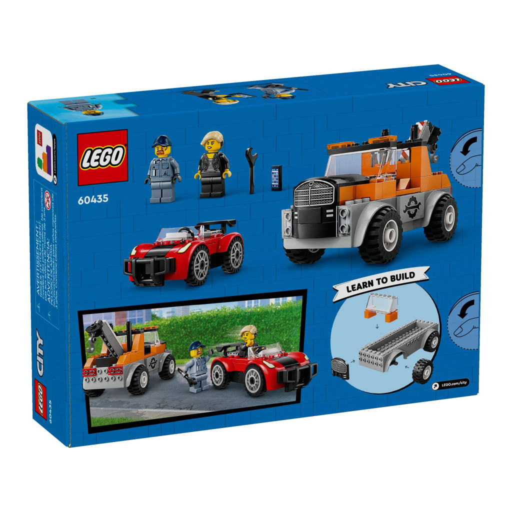 Конструктор LEGO City Евакуатор і ремонт спортивних авто (60435) - зображення 7