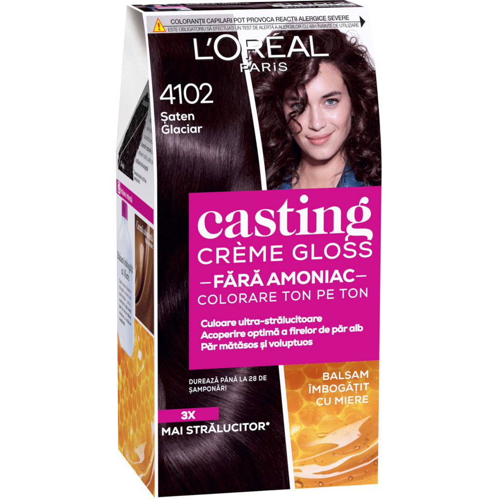 Фарба для волосся L'Oreal Paris Casting Creme Gloss 4102 - Холодний каштан 120 мл (3600523806911) - зображення 1
