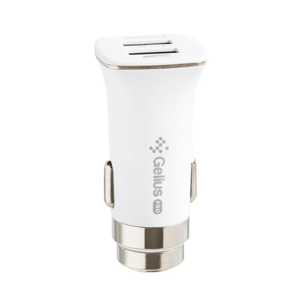 Зарядний пристрій Gelius Pro Apollo GP-CC01 2USB 3.1A + Cable iPhone X White (71433) - зображення 1