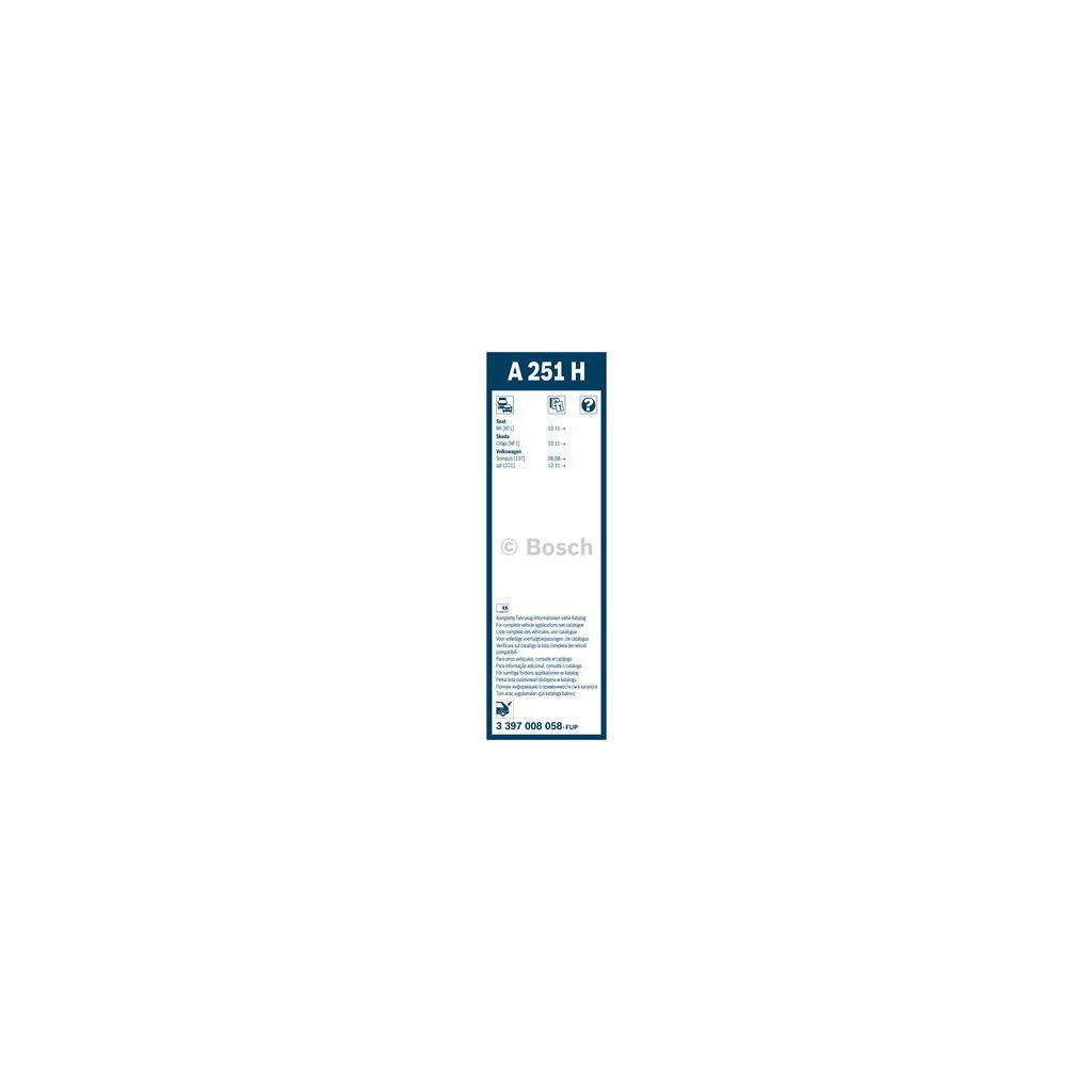 Щітка склоочисника Bosch 3 397 008 058 - зображення 4