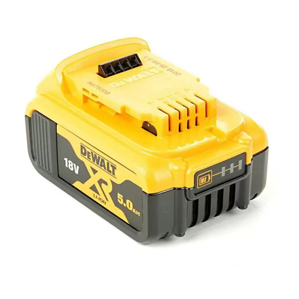 Акумулятор до електроінструменту DeWALT 18 В XR Li-lon 5Ah, 2 шт., 1.3 кг (DCB184P2) - изображение 4