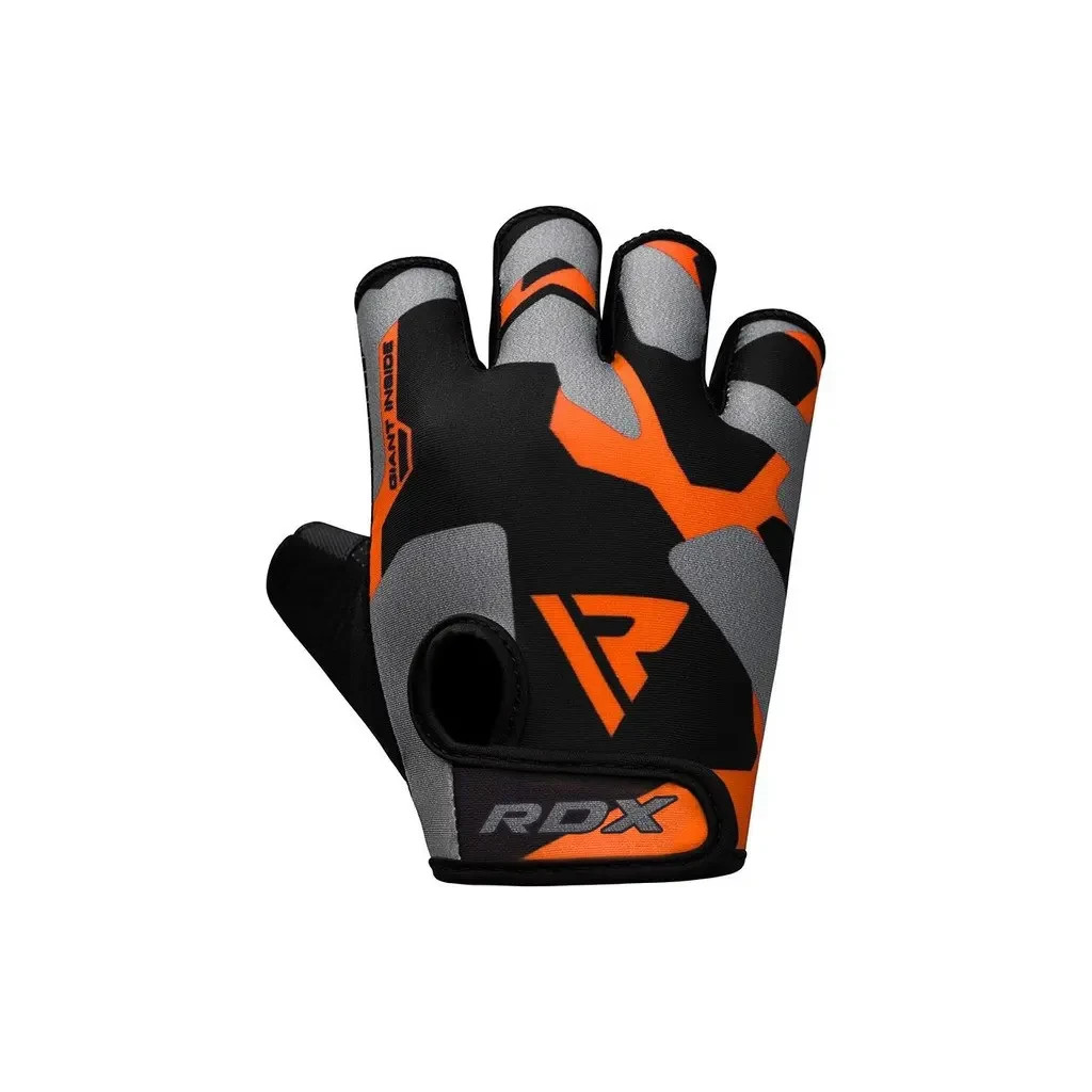 Рукавички для фітнесу RDX F6 Sumblimation Orange XL (WGS-F6O-XL) - зображення 3