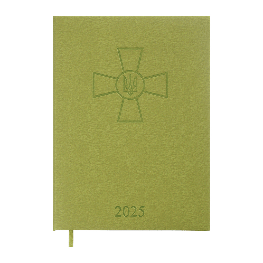 Тижневик Buromax датований 2025 FORCES, А5 світло-коричневий (BM.21130-18) - изображение 1