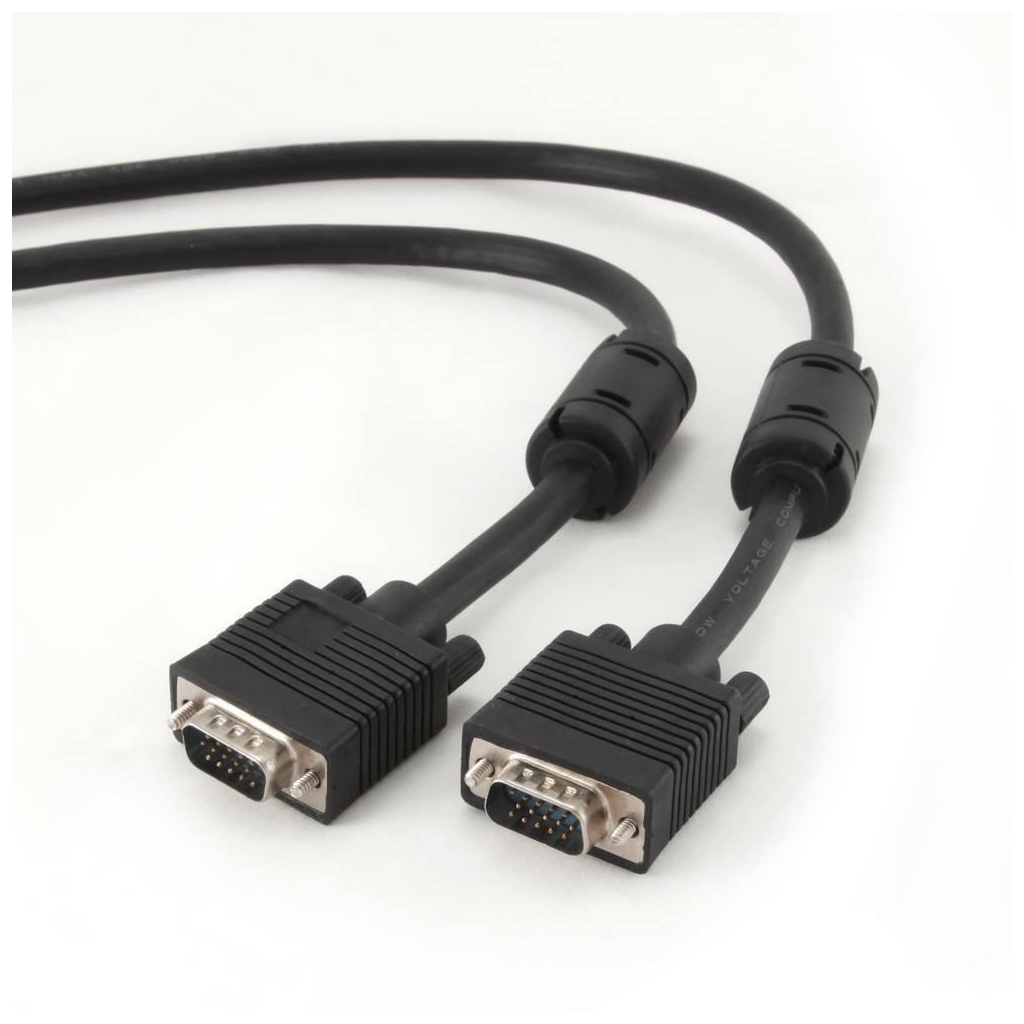 Кабель мультимедійний VGA 30.0m Cablexpert (CC-PPVGA-30M-B) - зображення 1